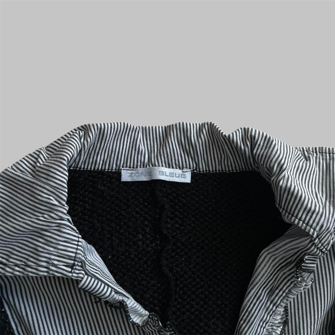 SOLD - Milkmaid Zone Bleue top.